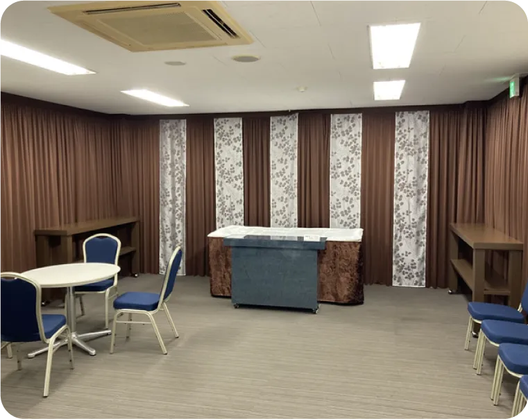 市兵衛会館・別館　安置室（小田原市堀之内）